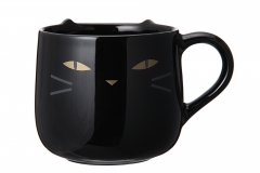 haloween cat mug