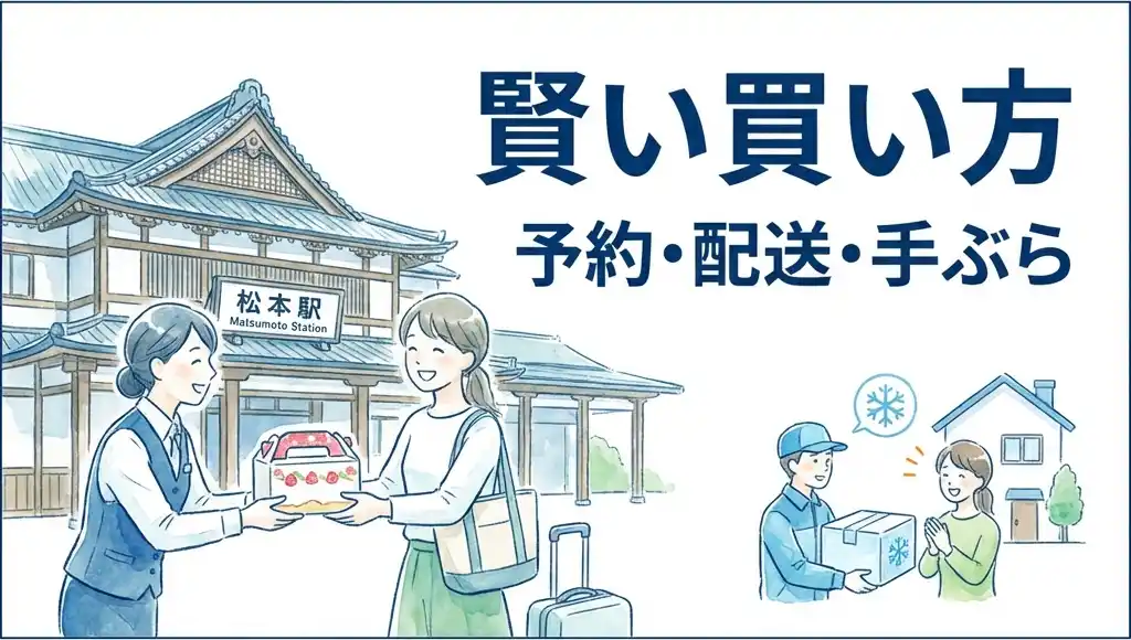 賢い買い方：予約・配送・手ぶら