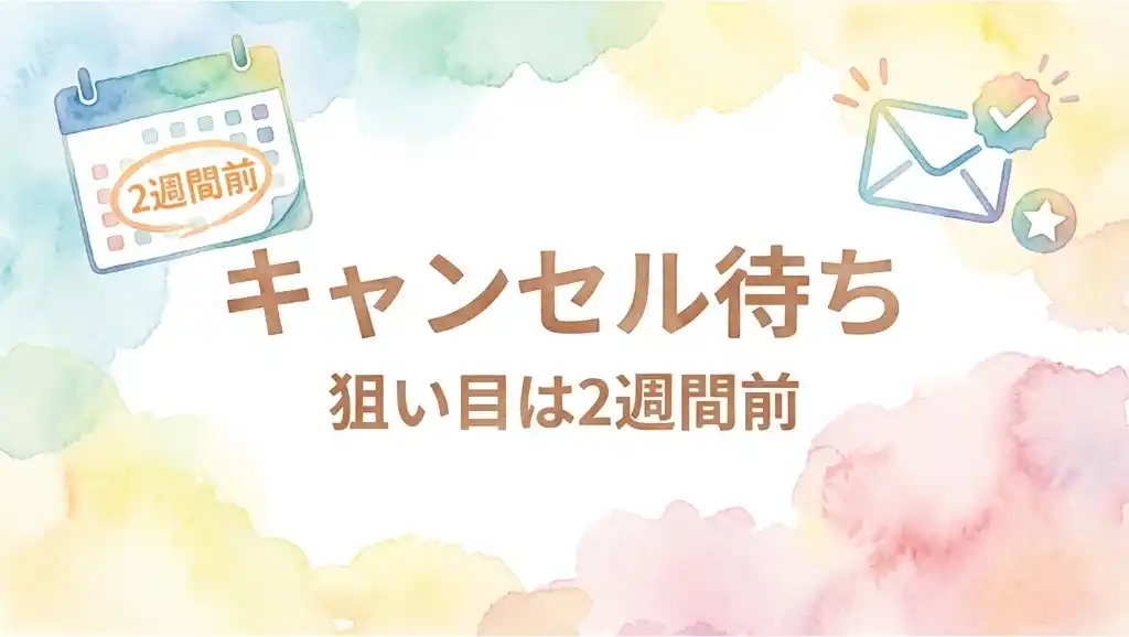 キャンセル待ち