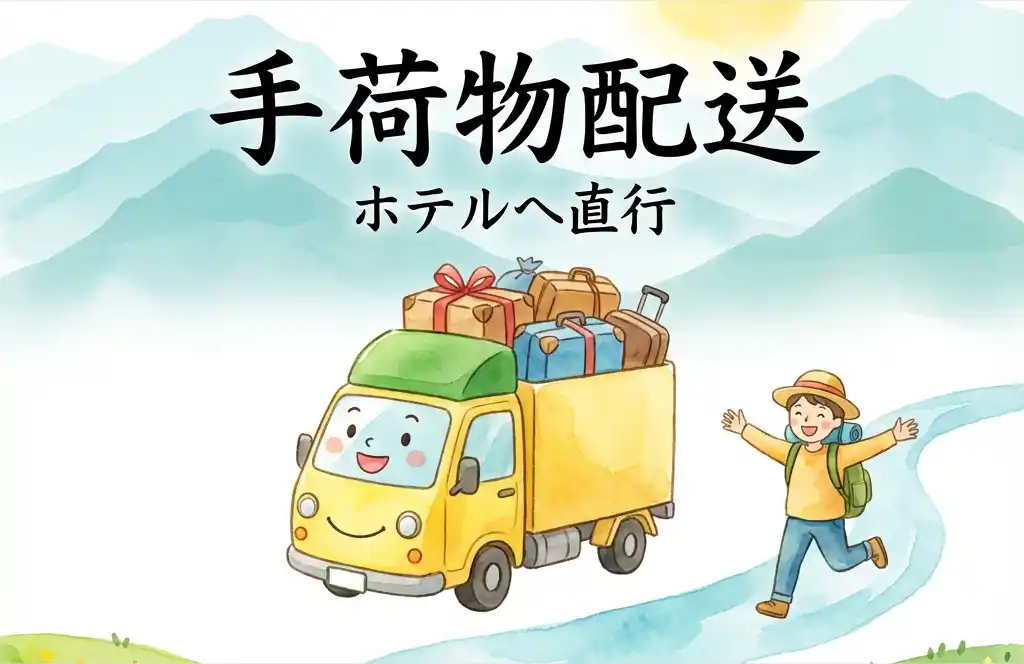 手荷物配送: ホテルへ直行